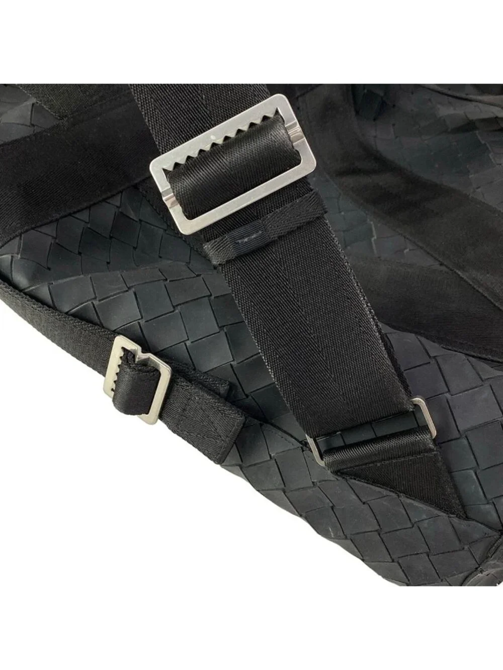 Bottega Veneta Backpack Intrecciato Black